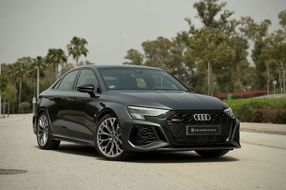 Rent Audi RS3 in Marbella