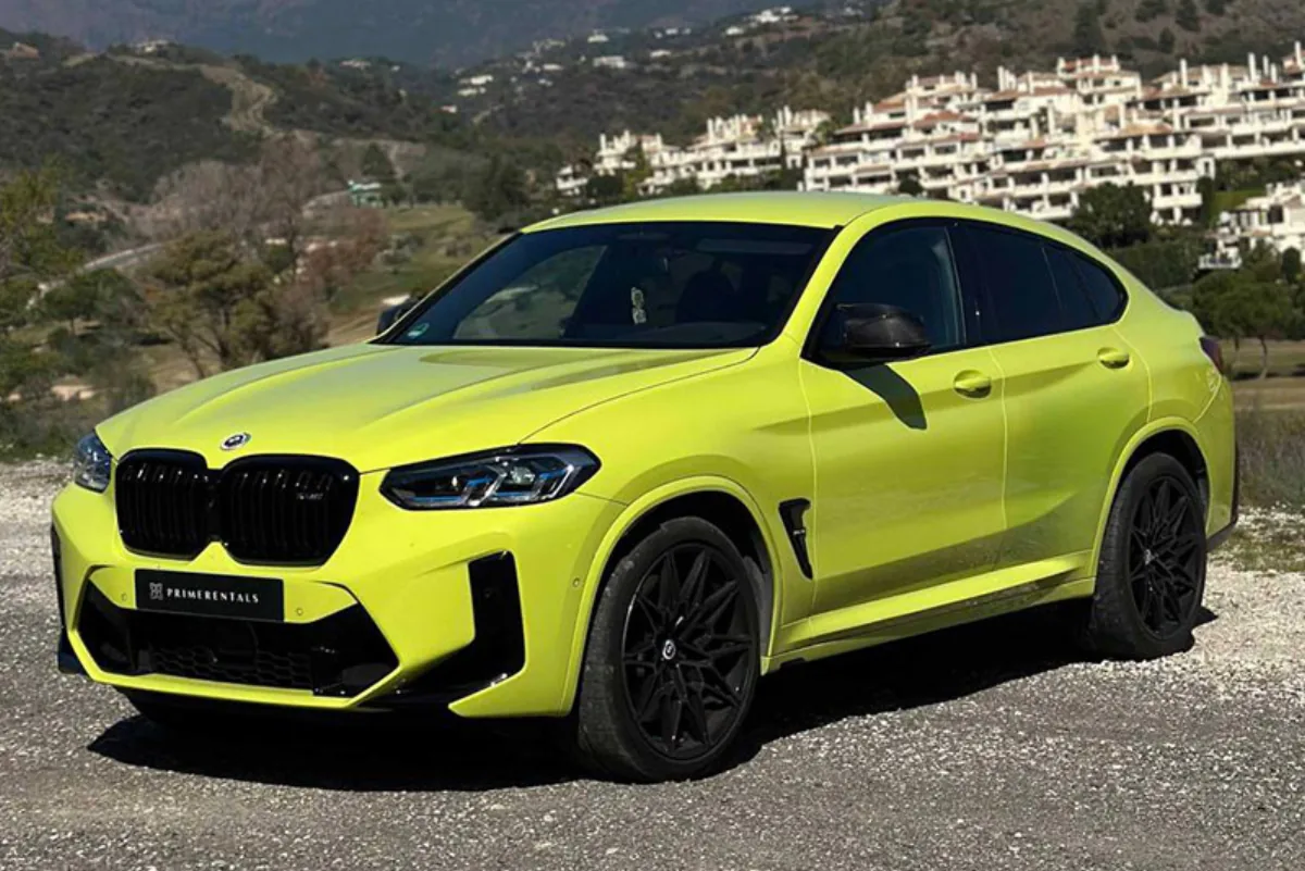 Rent BMW X4 M Competition in Marbella