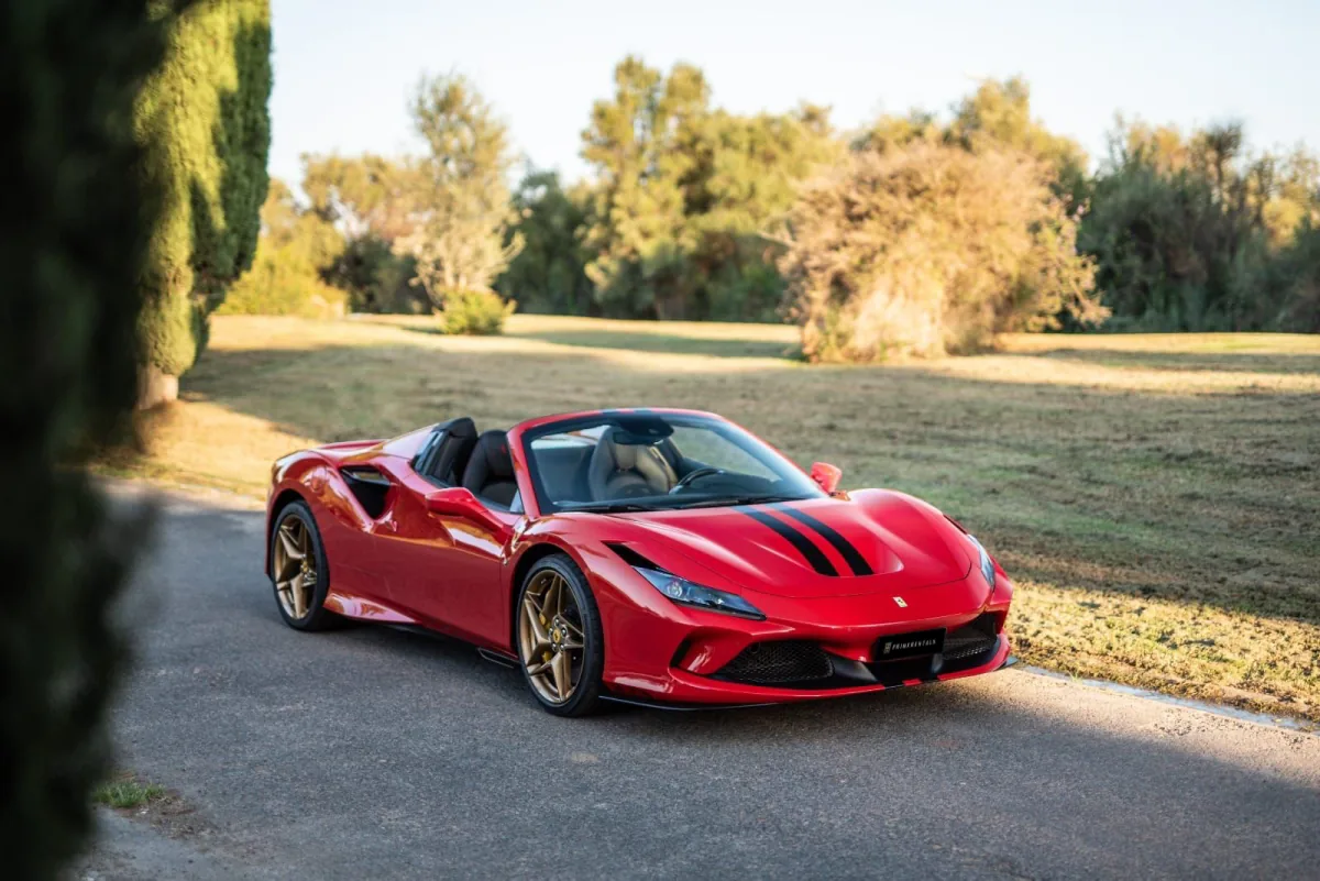 Rent Ferrari F8 Spider in Marbella